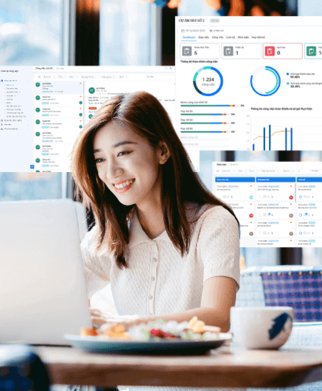 Giao việc theo dự án, kiểm soát tiến độ